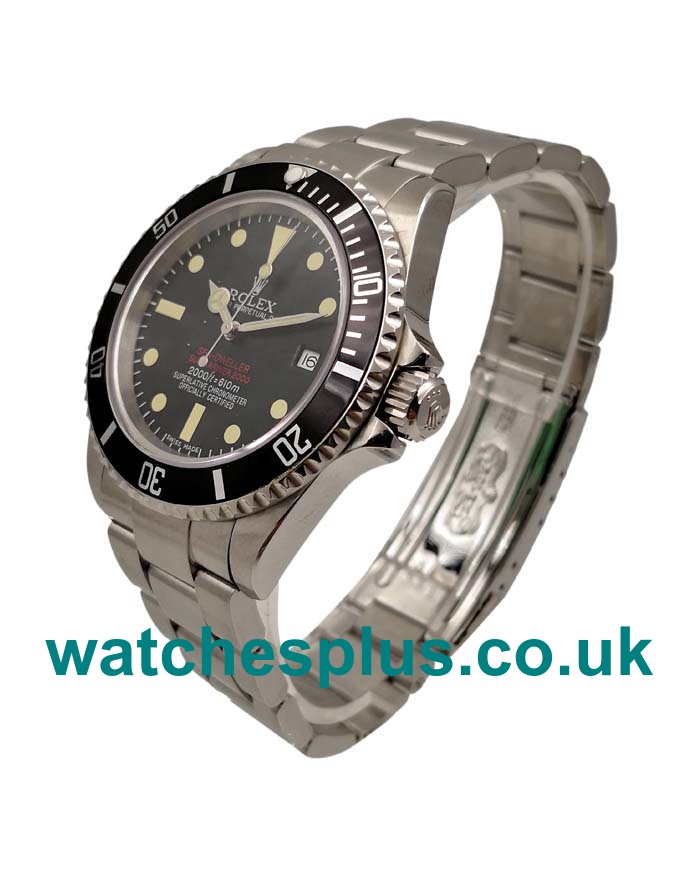 UK Perfect 1:1 Replica Rolex Sea-Dweller 1665 With Black Dials Steel Cases Online