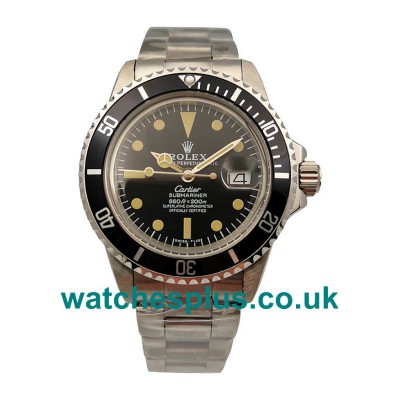 UK Top Quality Rolex Submariner 1680 Replica Watches With Black Dials Online