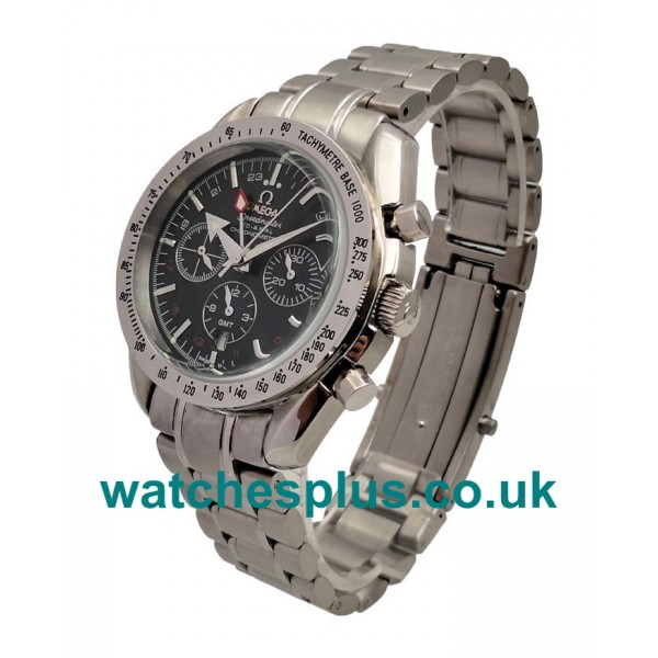 UK Luxury 40.5 MM Replica Omega Speedmaster 3581.50.00 With Black Dials For Men