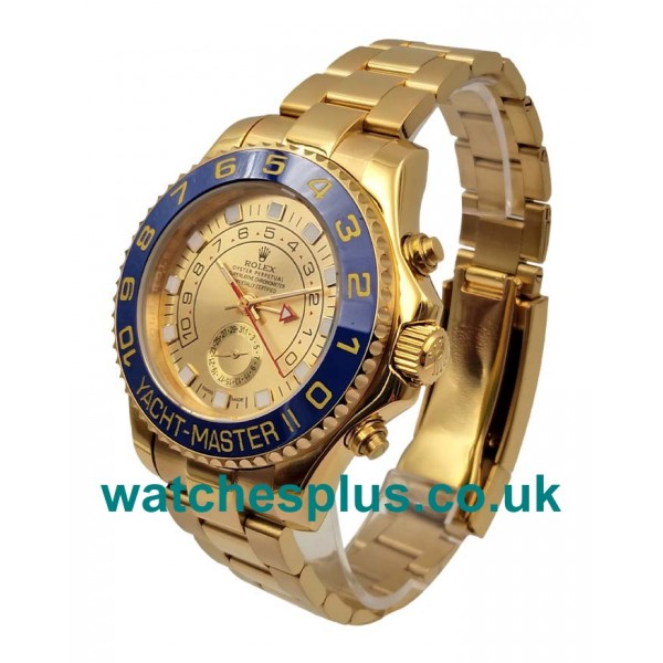 UK Cheap Rolex Yacht-Master II 116688 Replica Watches With Champagne Dials For Sale