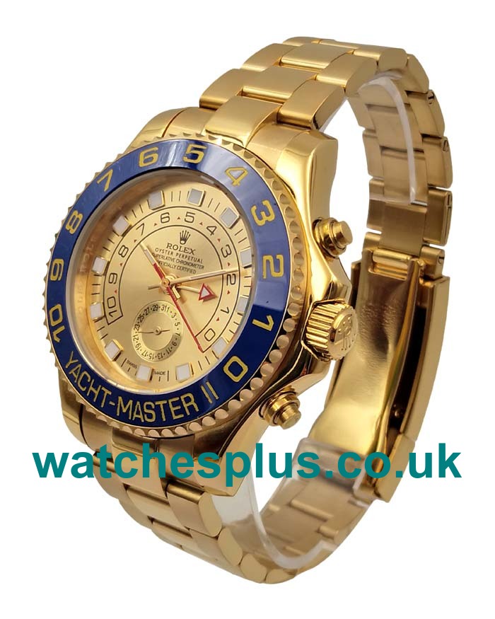 UK Cheap Rolex Yacht-Master II 116688 Replica Watches With Champagne Dials For Sale