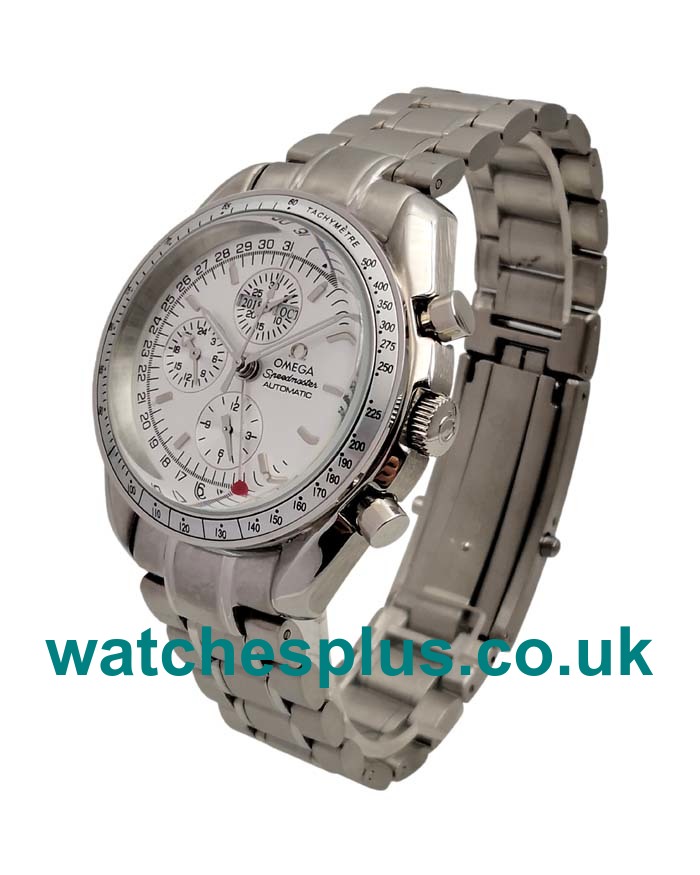 UK Swiss Replica Omega Speedmaster 3523.50 With Silver Dial Steel Case Online