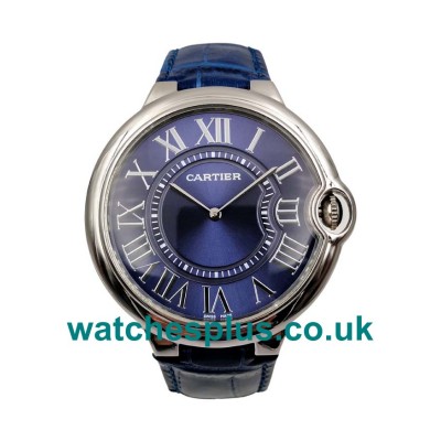 UK AAA Quality Cartier Ballon Bleu W6920059 Fake Watches With Blue Dials For Sale