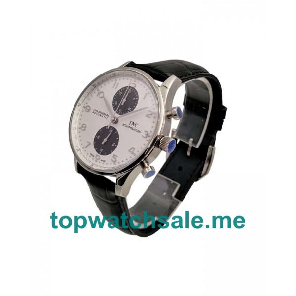 1:1 Wholesale Replica IWC Portugieser IW371401 Watches With White Dials For Men