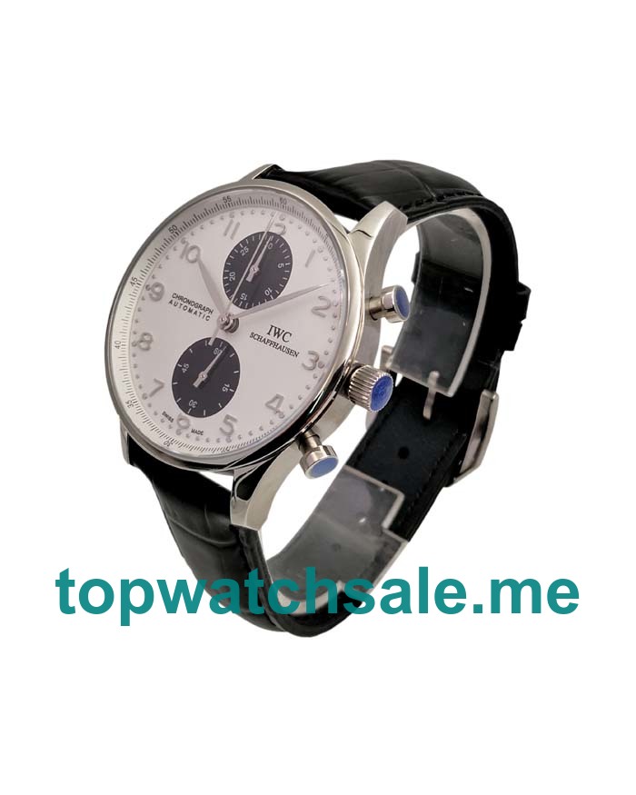 1:1 Wholesale Replica IWC Portugieser IW371401 Watches With White Dials For Men