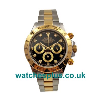 Perfect 1:1 Rolex Daytona 116523 Replica Watches With Black Dials For Sale