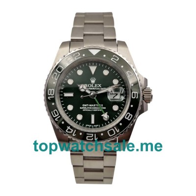 UK High Quality Rolex GMT-Master II 116700 LN Replica Watches With Black Dials For Sale