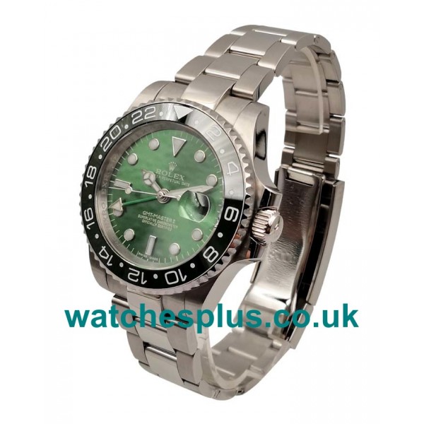 UK 40 MM Cheap Replica Rolex GMT-Master II 116710 LN With Green Dials And Steel Cases For Sale