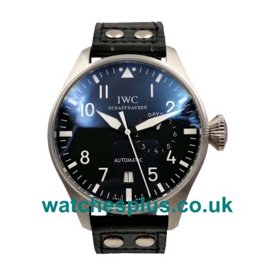 UK High Quality Fake IWC Big Pilots IW500401 With Black Dials And Steel Cases For Sale