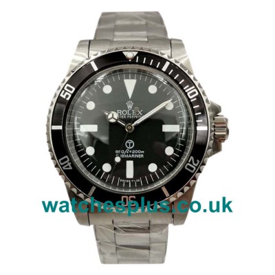 UK Perfect Rolex Submariner 5517 40 MM Replica Watches With Black Dials For Sale