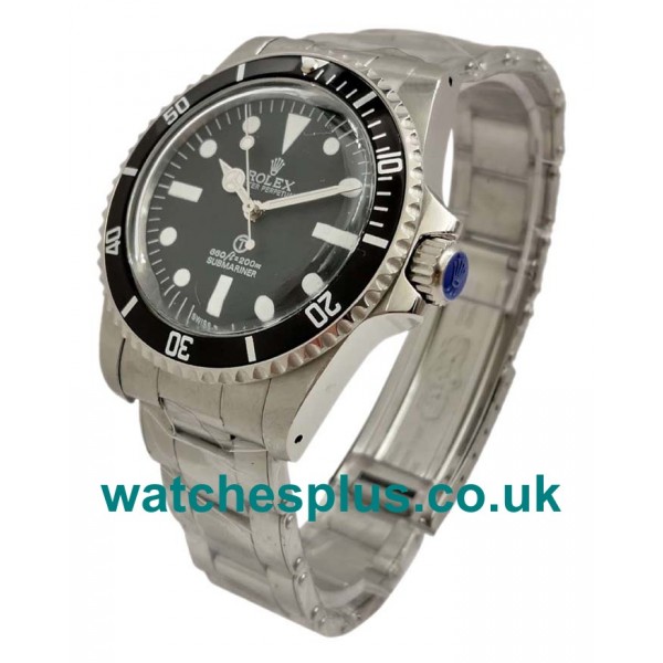 UK Perfect Rolex Submariner 5517 40 MM Replica Watches With Black Dials For Sale