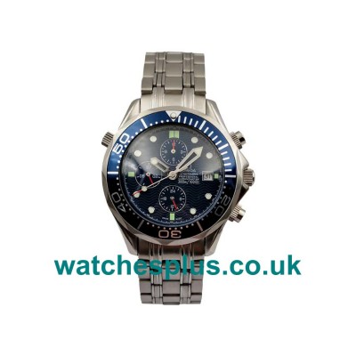 UK AAA Quality Replica Omega Seamaster Chrono Diver 2599.80 With Blue Dials For Men