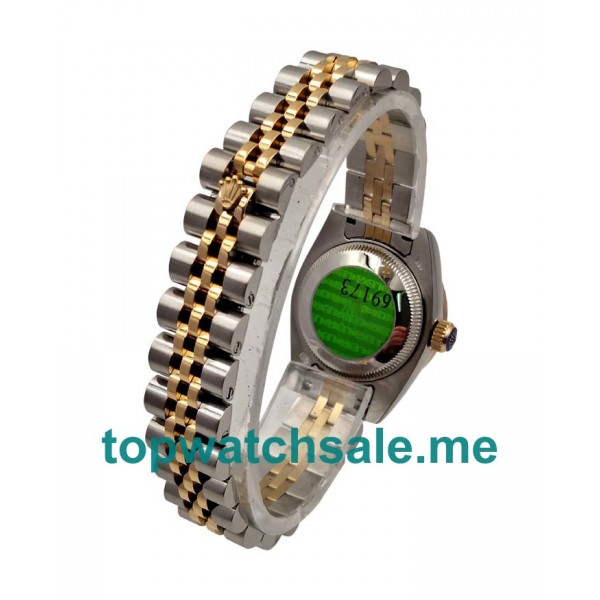 Best Quality Rolex Lady-Datejust 179173 Replica Watches With Pink Dials For Sale