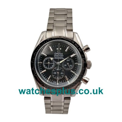 UK Best 1:1 Omega Speedmaster 3594.50.00 Replica Watches With Black Dials For Men