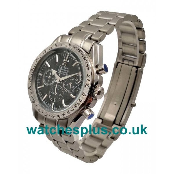 UK Best 1:1 Omega Speedmaster 3594.50.00 Replica Watches With Black Dials For Men