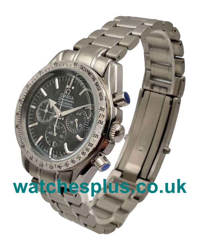 UK Best 1:1 Omega Speedmaster 3594.50.00 Replica Watches With Black Dials For Men