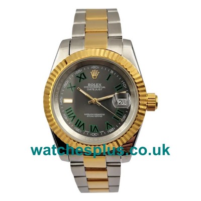 UK Best Quality Rolex Datejust 116333 Replica Watches With Gray Dials For Sale