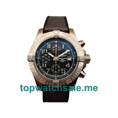 UK Best 1:1 Breitling Avenger Bandit E13383 Replica Watches With Gray Dials For Men