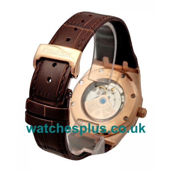 UK Luxury 41 MM Replica Audemars Piguet Royal Oak 15400OR.OO.D088CR.01 With Silvery White Dials