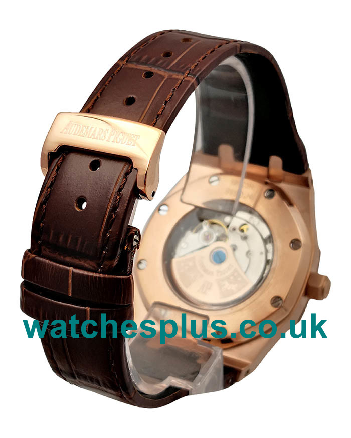 UK Luxury 41 MM Replica Audemars Piguet Royal Oak 15400OR.OO.D088CR.01 With Silvery White Dials