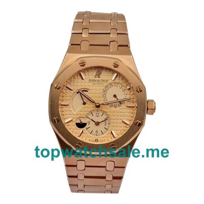 UK Best Quality Rose Gold Fake Audemars Piguet Royal Oak 26120OR For Sale Online