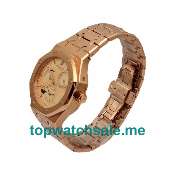 UK Best Quality Rose Gold Fake Audemars Piguet Royal Oak 26120OR For Sale Online