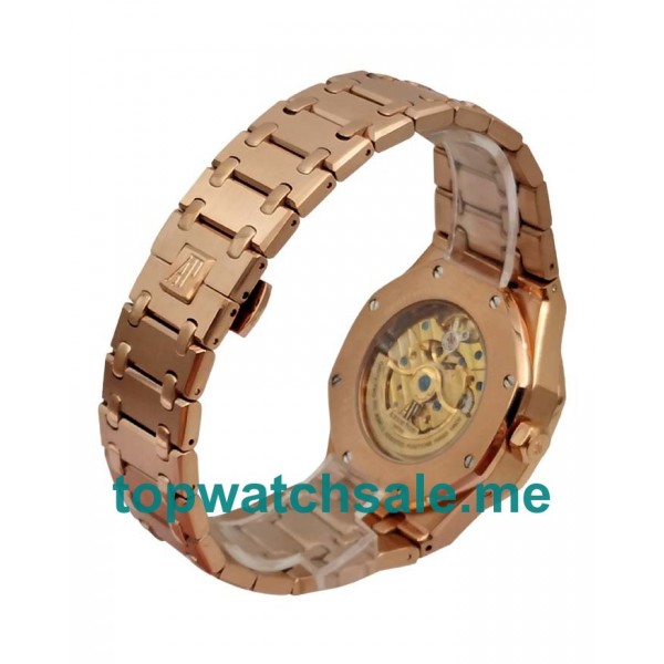 UK Best Quality Rose Gold Fake Audemars Piguet Royal Oak 26120OR For Sale Online