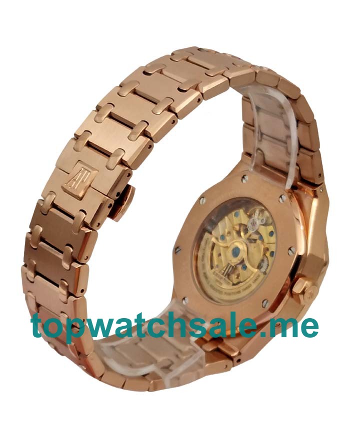 UK Best Quality Rose Gold Fake Audemars Piguet Royal Oak 26120OR For Sale Online