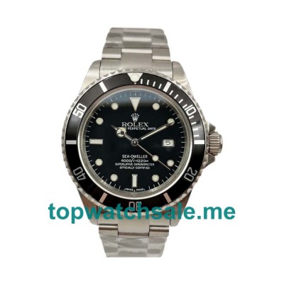 UK Best Quality Rolex Sea-Dweller 116600 Replica Watches With Black Dials Online