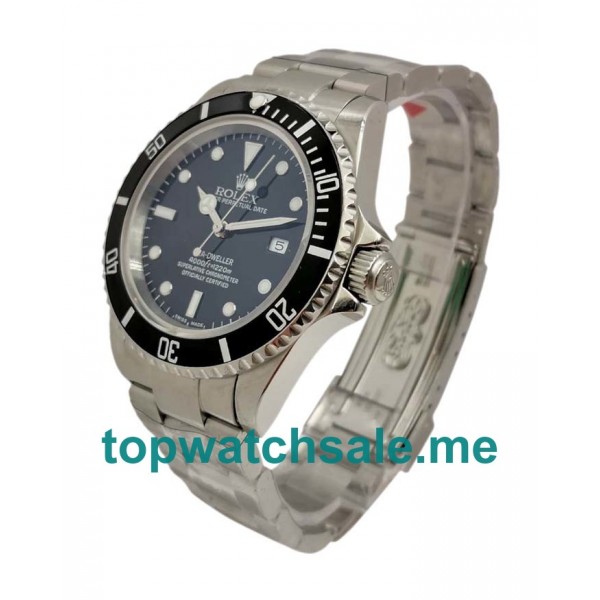 UK Best Quality Rolex Sea-Dweller 116600 Replica Watches With Black Dials Online