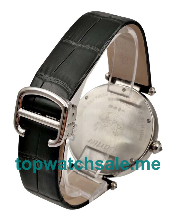 UK Luxury 42 MM Fake Cartier Promenade d’une Panthère HPI00690 With Black Dials