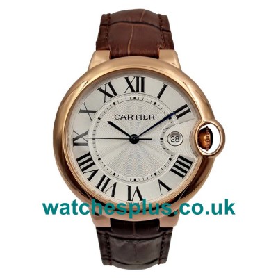 UK Perfect Cartier Ballon Bleu W6900651 Replica Watches With Silver Dials For Sale