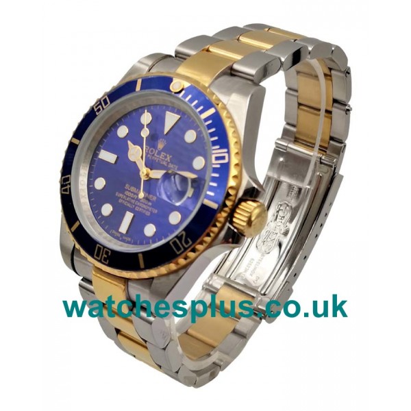 UK Swiss Made Rolex Submariner 116613 LB Replica Watches With Blue Dials Online