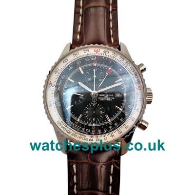 UK Best Quality Breitling Navitimer A24322 Replica Watches With Black Dials Online