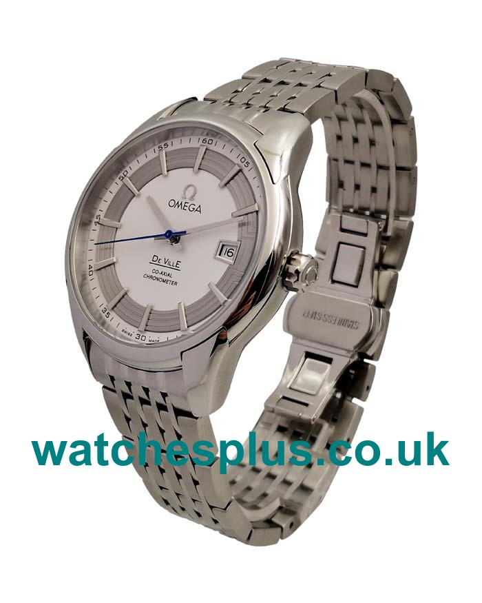 Best Quality 41 MM Omega De Ville 431.30.41.21.02.001 Replica Watches With Silver Dials For Sale