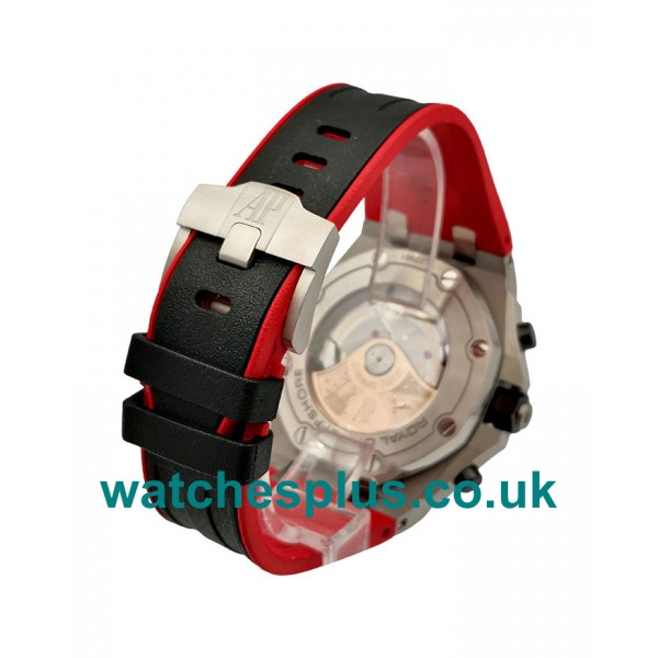 Perfect 42 MM UK Replica Audemars Piguet Royal Oak Offshore 26470SO With Black Dials For Men