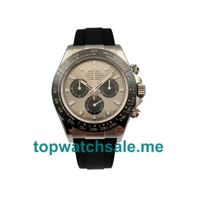 Best Quality UK Gray Dial Rolex Daytona 116519 LN Replica Stainless Steel Case For Men Online