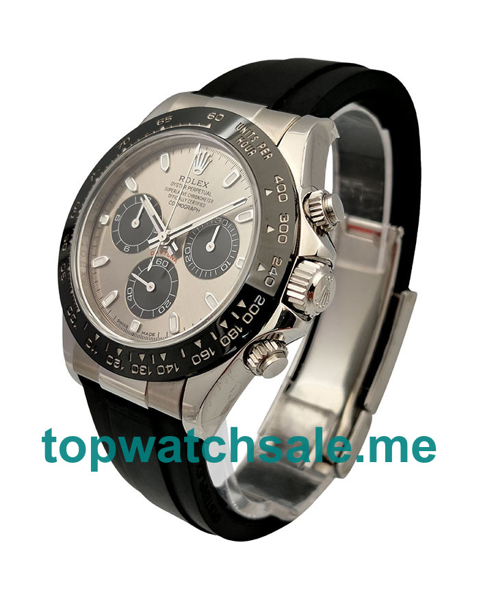 Best Quality UK Gray Dial Rolex Daytona 116519 LN Replica Stainless Steel Case For Men Online