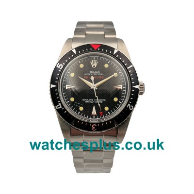 UK Best Quality Rolex Milgauss Ref.6541 Replica Watches With Black Dials For Men