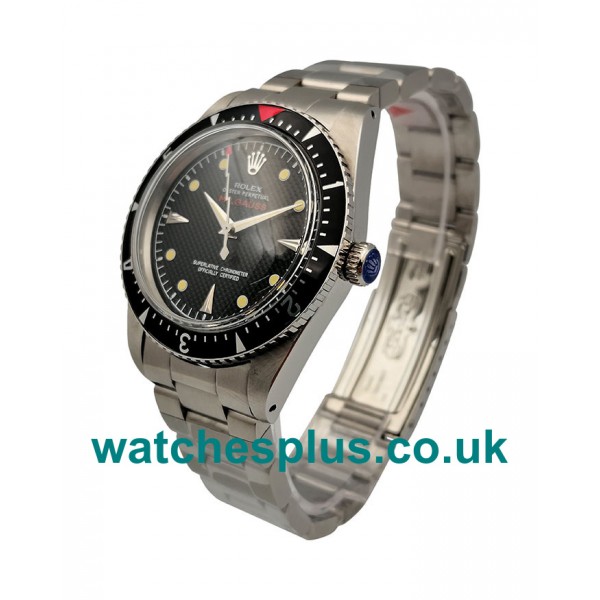 UK Best Quality Rolex Milgauss Ref.6541 Replica Watches With Black Dials For Men