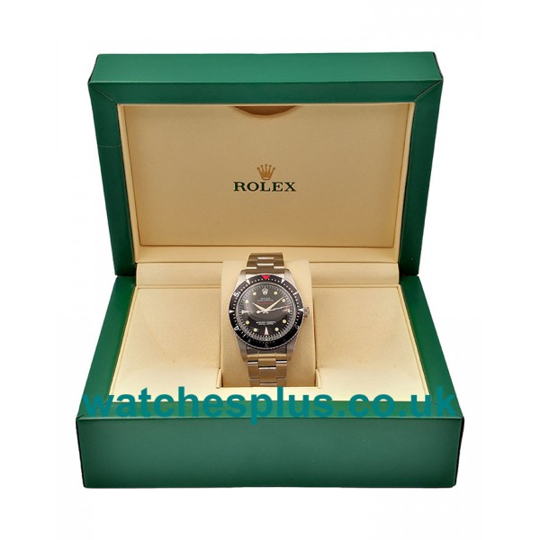 UK Best Quality Rolex Milgauss Ref.6541 Replica Watches With Black Dials For Men