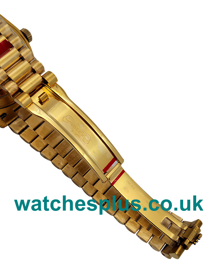 UK AAA Quality Replica Rolex Day-Date 228238 With Champagne Dials And Gold Cases For Sale