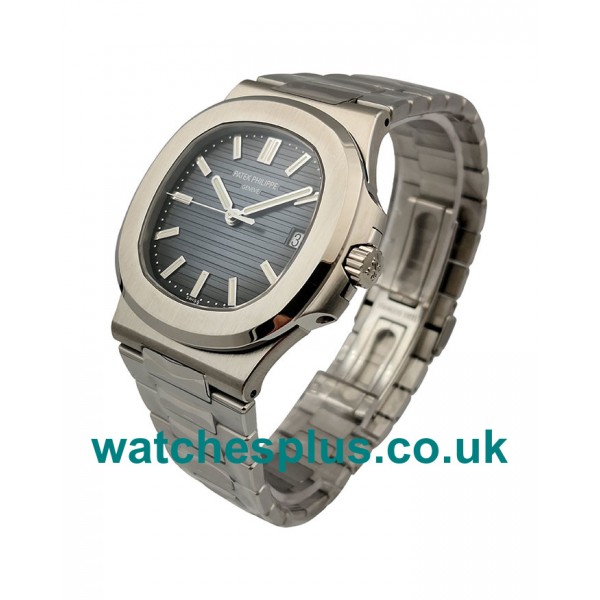 UK Cheap Patek Philippe Nautilus 5711/1A Fake Watches With Blue Dials For Sale