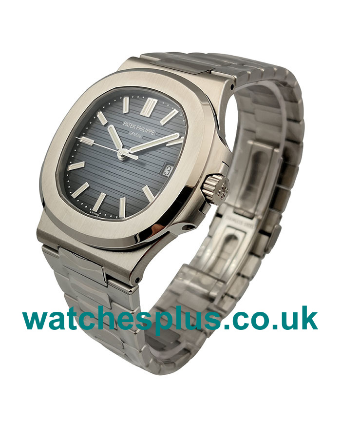 UK Cheap Patek Philippe Nautilus 5711/1A Fake Watches With Blue Dials For Sale