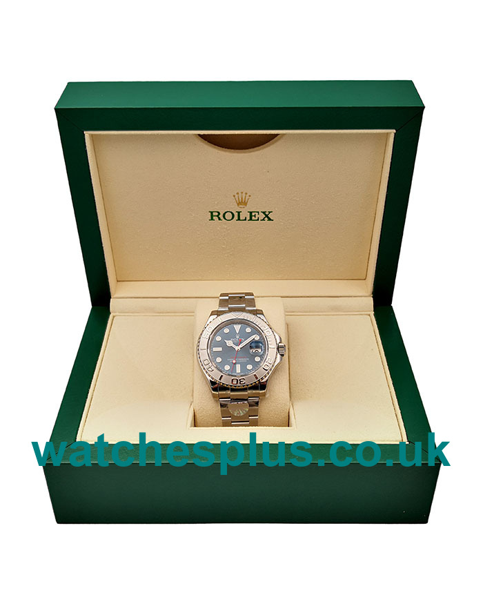 UK Best Swiss Replica Rolex Yacht-Master 126622 With Blue Dials And Steel Cases Online