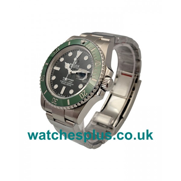 UK Perfect 1:1 Rolex Submariner 126610LV Replica Watches With Black Dials And Steel Cases For Men