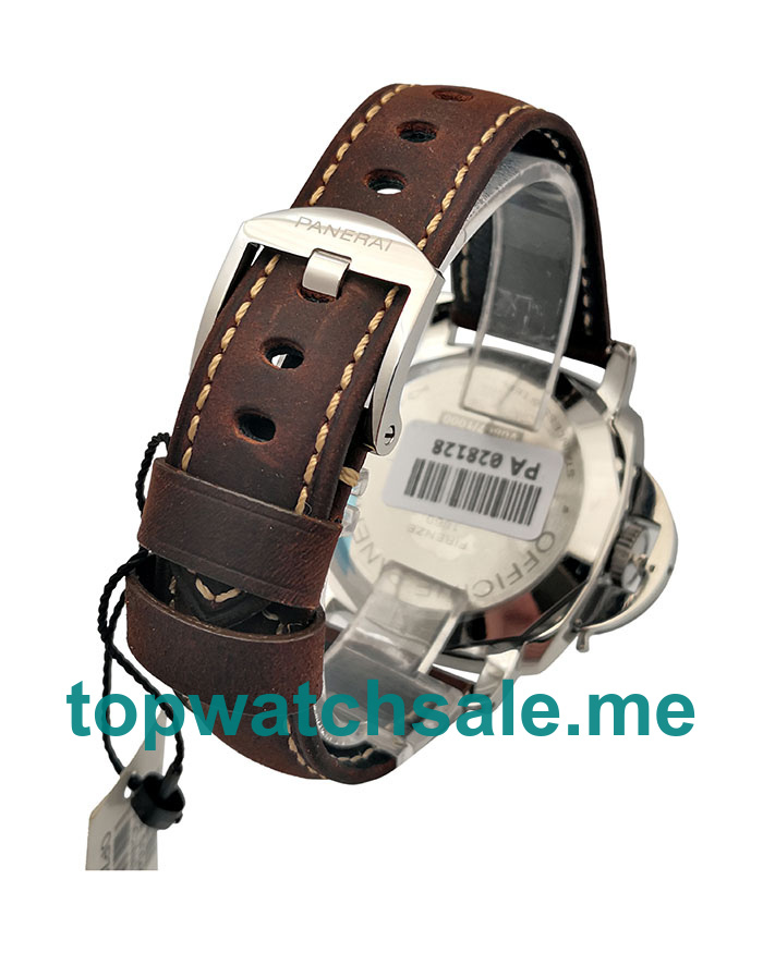 UK Luxury Replica Panerai Luminor Due PAM01046 With White Dials And Stainless Steel Cases For Men