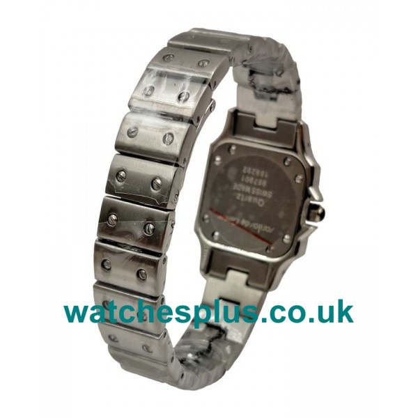 UK AAA Quality Cartier Santos GALBEE W20056D6 Replica Watches With Silver Dials For Men