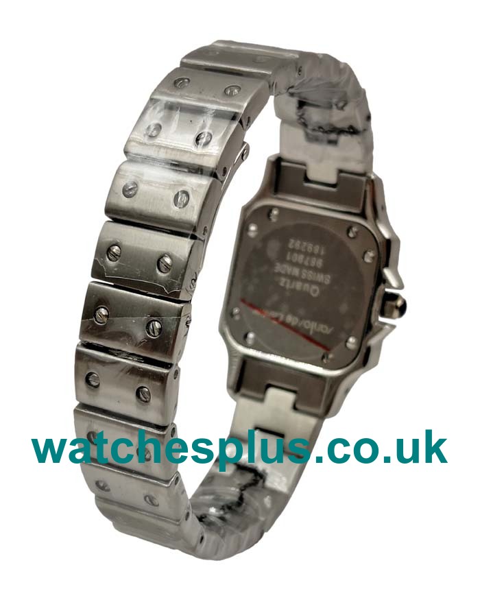 UK AAA Quality Cartier Santos GALBEE W20056D6 Replica Watches With Silver Dials For Men