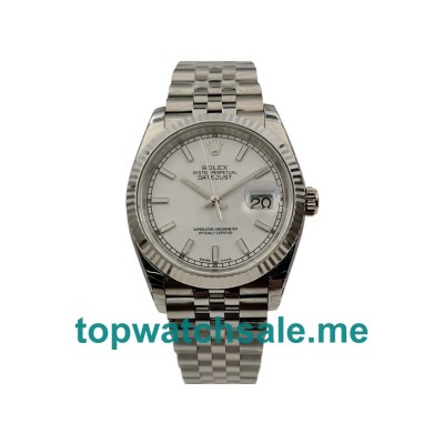 UK Swiss Made Replica Rolex Datejust 116234 With Silver Dials And Steel Cases For Sale